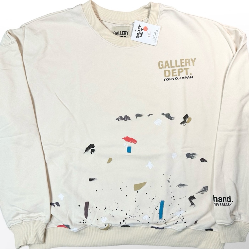 Gallery Dept. Anniversary Sweatshirt ‘Cream’